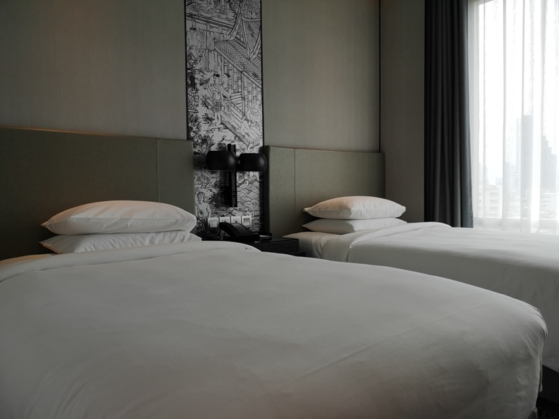 surawongseroom20 Bangkok-曼谷Marriott Hotel The Surawongse太超值...完美住宿大套房網美游池