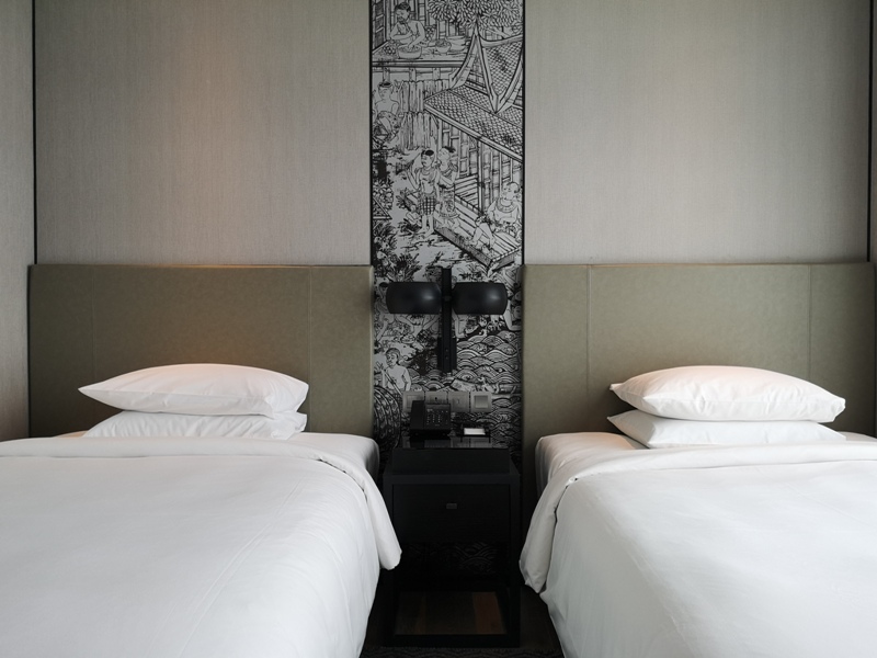 surawongseroom21 Bangkok-曼谷Marriott Hotel The Surawongse太超值...完美住宿大套房網美游池