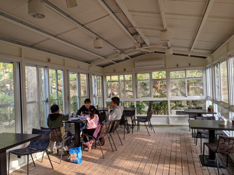 maplenorthcape17 尖石-楓北角 綠樹紅橋白屋 北角吊橋旁景觀咖啡