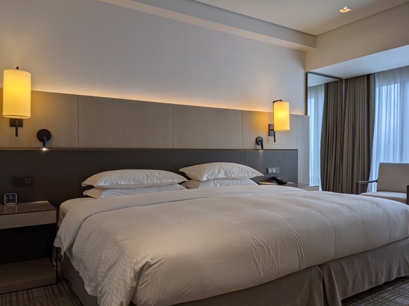 marriotttaipei5110 中山-台北萬豪 眺望松山機場與101 不夠大器的五星酒店