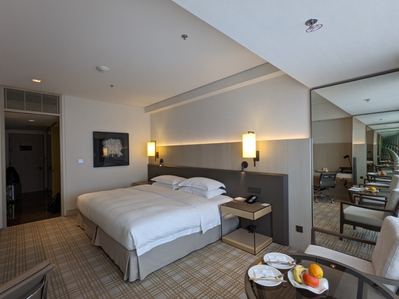 marriotttaipei5112 中山-台北萬豪 眺望松山機場與101 不夠大器的五星酒店