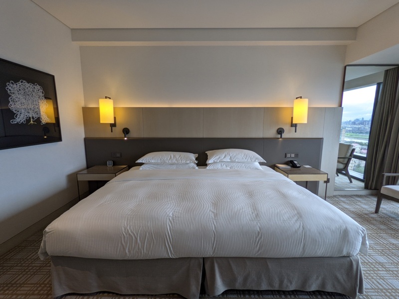 marriotttaipei5115 中山-台北萬豪 眺望松山機場與101 不夠大器的五星酒店