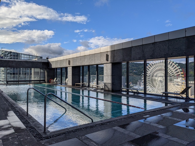 marriotttaipei5124 中山-台北萬豪 眺望松山機場與101 不夠大器的五星酒店