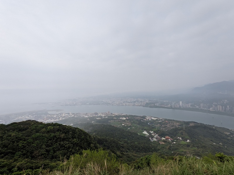 toughmanhill2215 八里-觀音山 硬漢嶺 景色開闊享受臺北盆地大屯山與台灣海峽