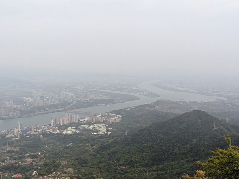 toughmanhill2218 八里-觀音山 硬漢嶺 景色開闊享受臺北盆地大屯山與台灣海峽