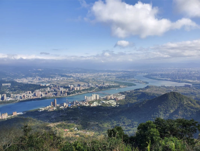 toughmanhill2221 八里-觀音山 硬漢嶺 景色開闊享受臺北盆地大屯山與台灣海峽