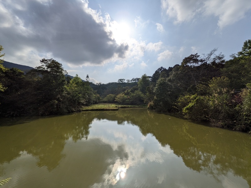 xiangtienhu24128 南庄-向天湖 春遊山城 走步道賞湖景飲咖啡