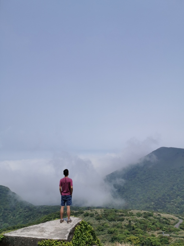 datung17 陽明山-大屯山 芒草箭竹 捕捉美麗的雲海