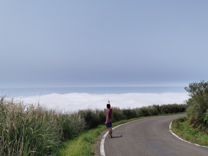 datung38 陽明山-大屯山 芒草箭竹 捕捉美麗的雲海