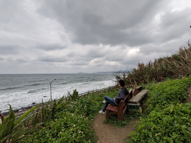 金山-跳石沒有名字的咖啡店 北海岸第一排 景觀一流超放鬆