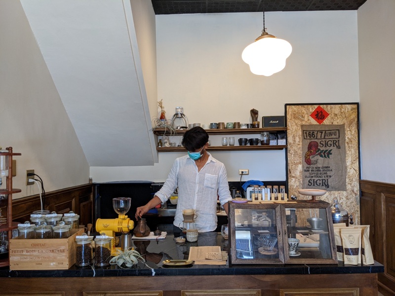 ayun06 恆春-小鬍子 恆春老街上小巧咖啡