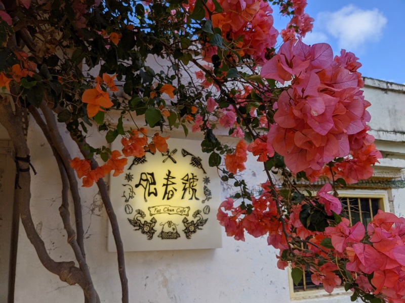 恆春-肥春號 九重葛爆開人氣老宅咖啡