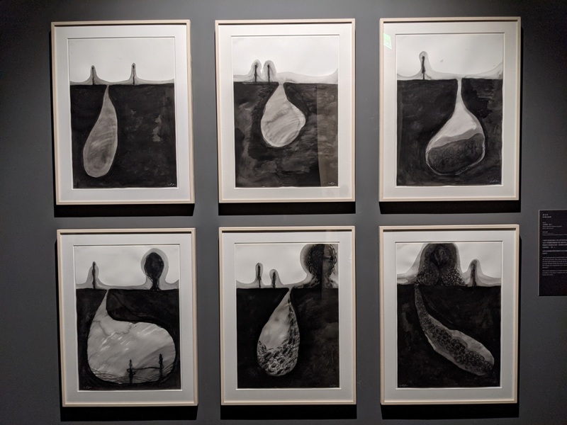 shiota13 士林-塩田千春 顫動的靈魂 疫情中也有好展覽在北美館