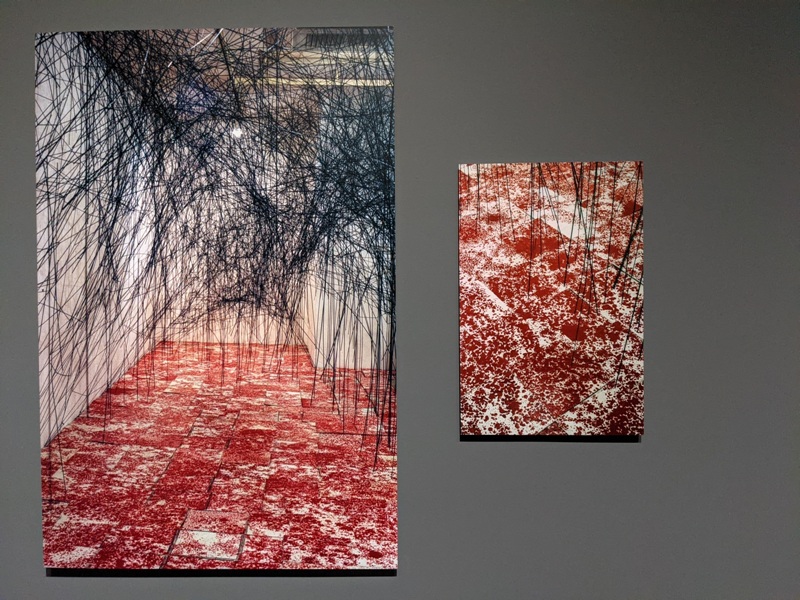 shiota16 士林-塩田千春 顫動的靈魂 疫情中也有好展覽在北美館