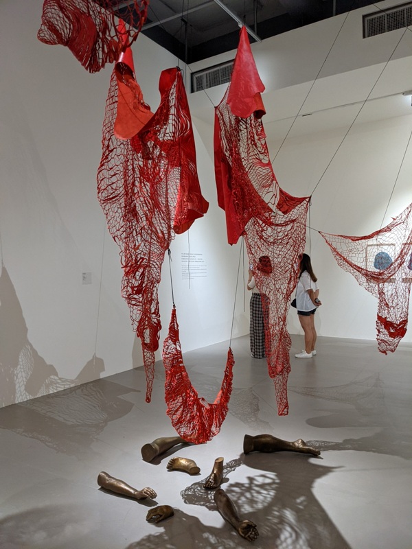 shiota30 士林-塩田千春 顫動的靈魂 疫情中也有好展覽在北美館