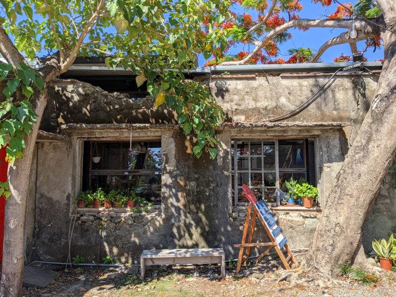 underthetreecafe411113314 恆春-樹夏飲事 廢墟玻璃屋 火紅鳳凰花 屋美咖啡讚