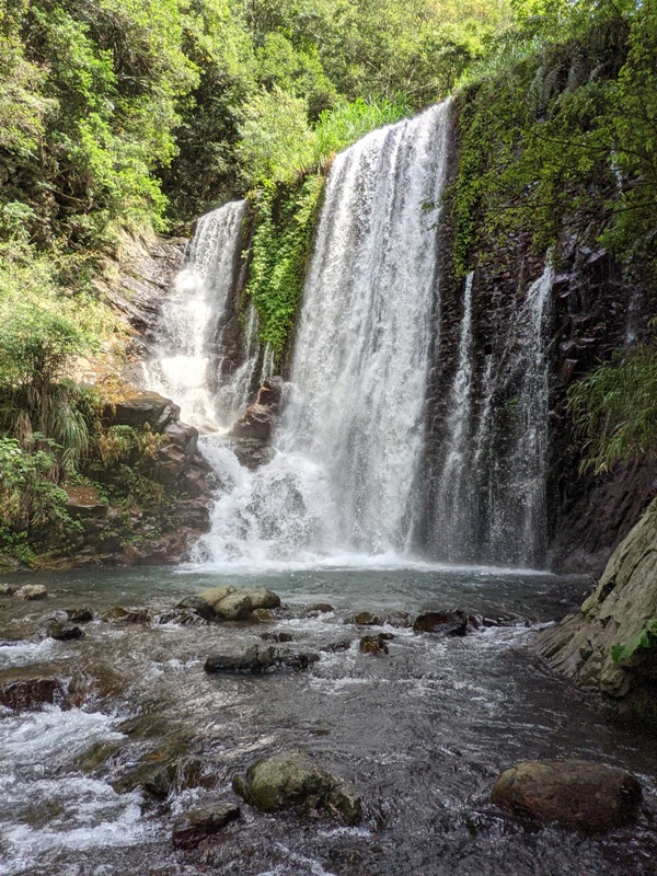 waterfallfall2421 復興-找不到的幽靈瀑布與有點人工但震撼好玩的水濂洞瀑布