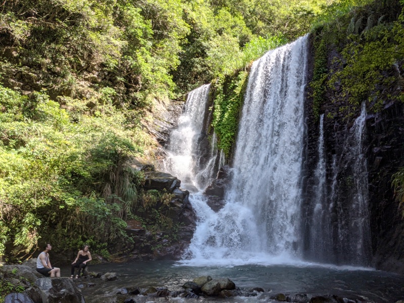 waterfallfall2424 復興-找不到的幽靈瀑布與有點人工但震撼好玩的水濂洞瀑布
