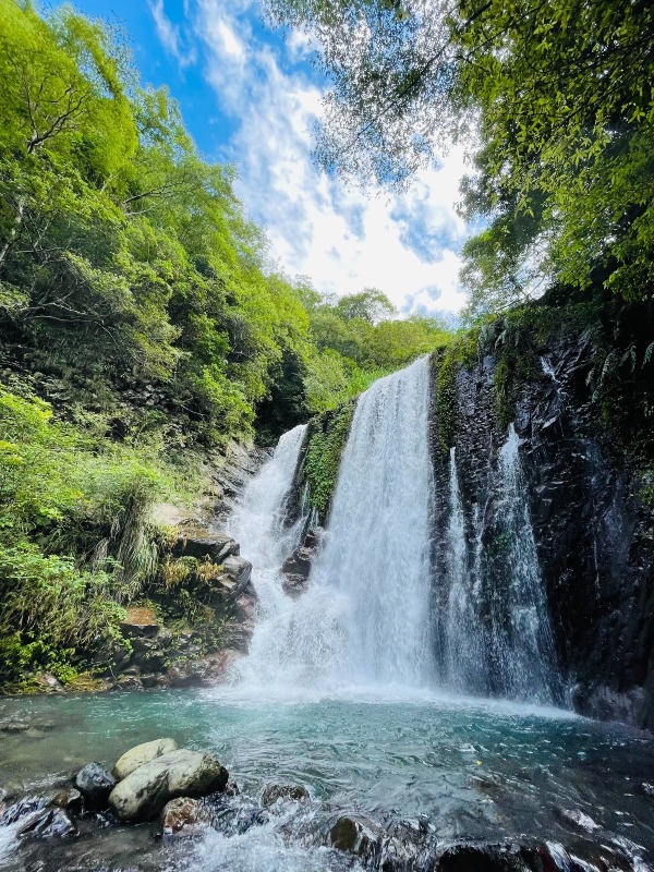 waterfallfall2430 復興-找不到的幽靈瀑布與有點人工但震撼好玩的水濂洞瀑布