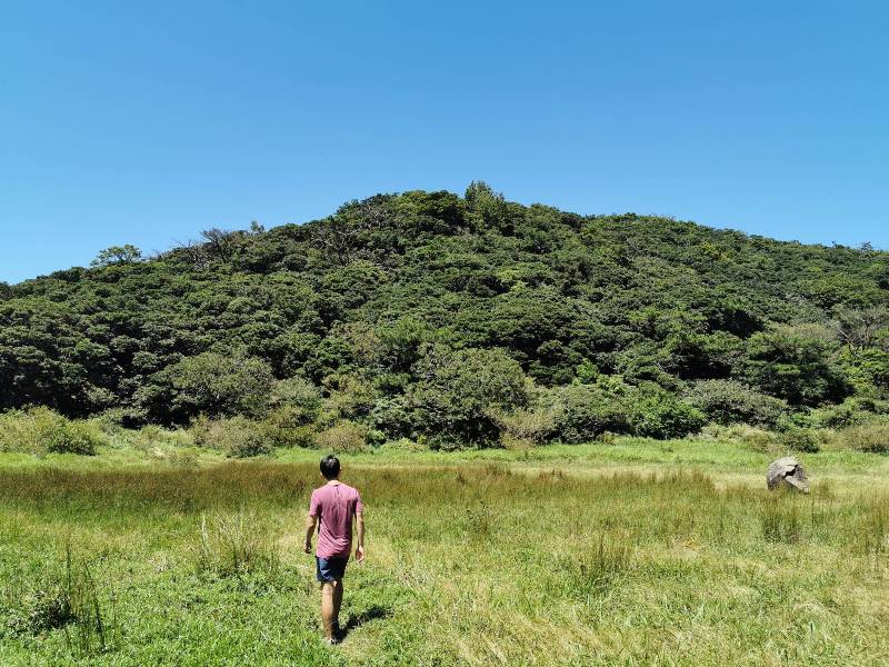 facemountain015822 陽明山-向天池向天山面天山 走一段台北大縱走