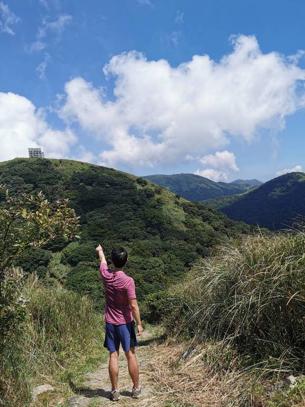 facemountain015831 陽明山-向天池向天山面天山 走一段台北大縱走