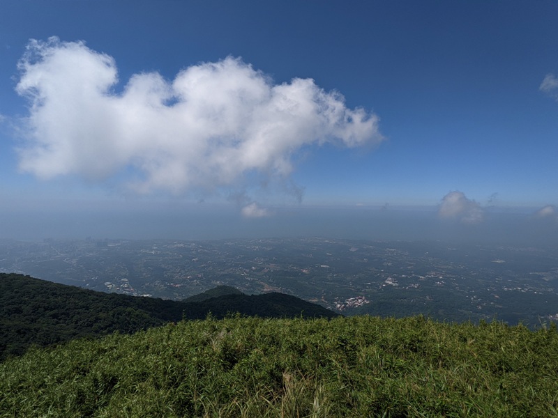 facemountain015839 陽明山-向天池向天山面天山 走一段台北大縱走