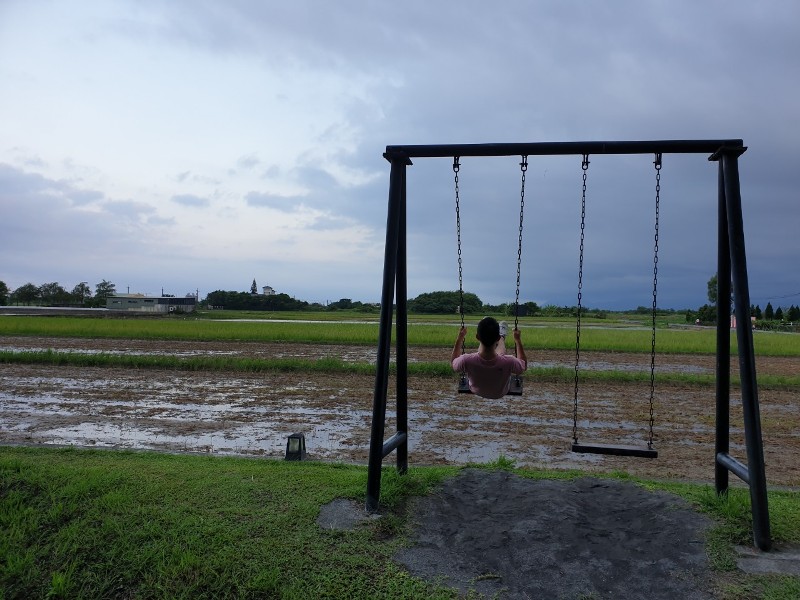 頭城-黑宅咖啡 稻田景觀景觀咖啡 網紅店