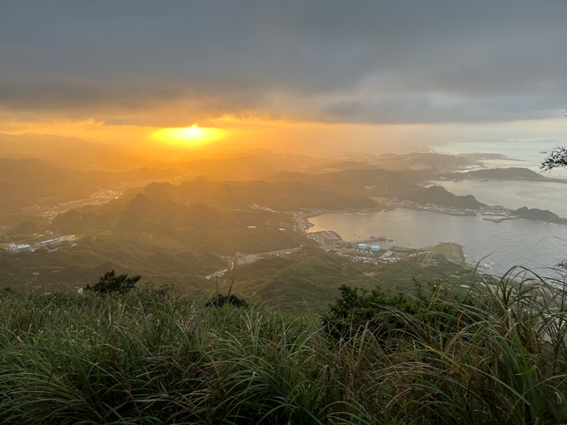 keelungmt24 瑞芳-基隆山 360度山海景觀 賞落日觀夜景 只要30分鐘