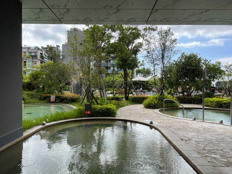 muhotel32140 礁溪-寒沐酒店 秋日最舒服的享受 溫泉飯店的一池湯