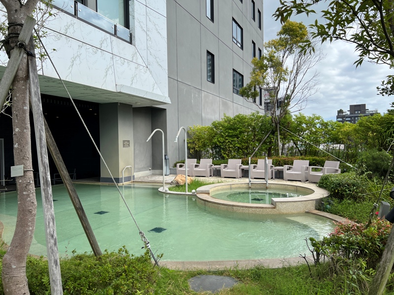 muhotel32141 礁溪-寒沐酒店 秋日最舒服的享受 溫泉飯店的一池湯