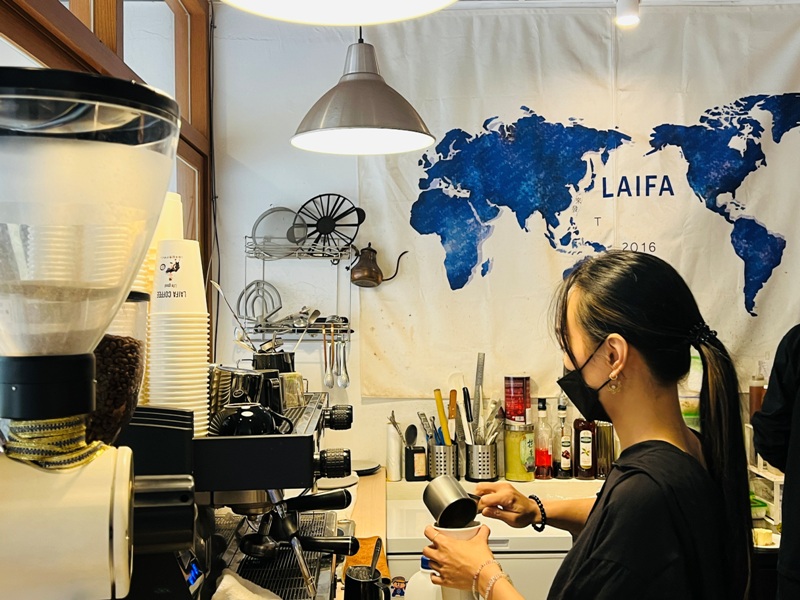 laifa11 樹林-來發咖啡所 小巷老宅小清新的咖啡香