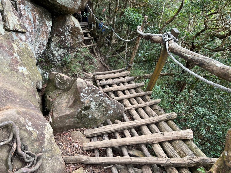 ptlaman26 尖石-北得拉曼山 迴音谷神木巨石瀑布