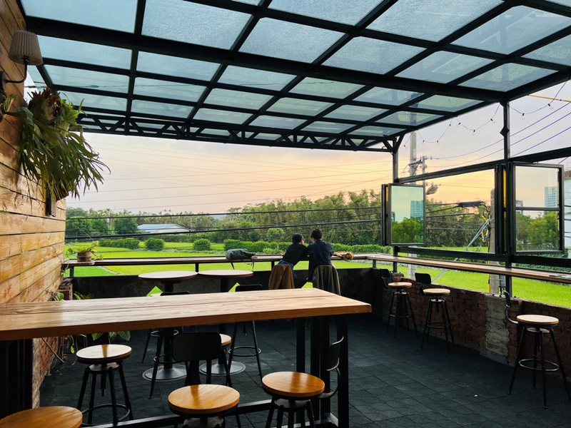 youtian16 竹北-有田咖啡 都市人回歸 田園景觀咖啡在高鐵站旁