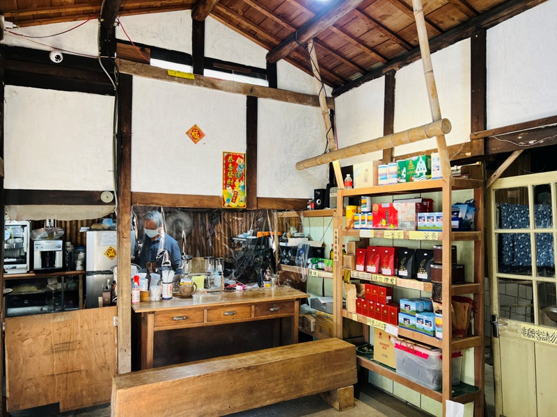 daguma0107 竹崎-大姑媽咖啡 奮起湖老老街 百年老厝配阿里山咖啡
