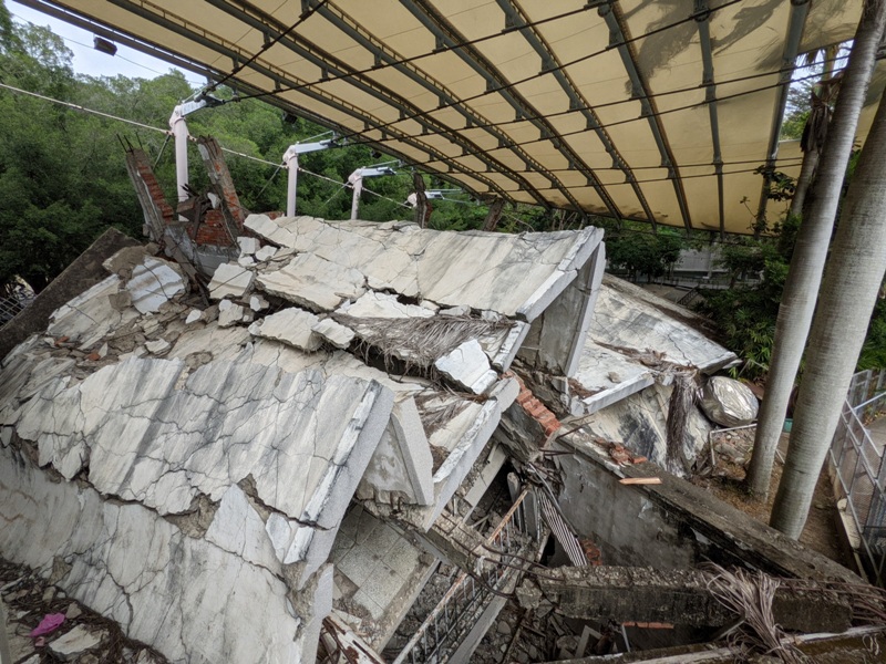 earthquakee09 霧峰-921地震教育園區 最搖晃帶點震撼的博物館