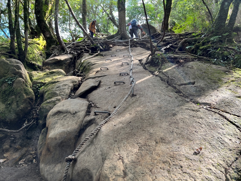 jialimt33 南庄-苗栗國第一高峰 小百岳加里山 拉繩攀岩直上頂峰