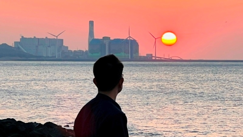 611514 林口-6115咖啡 喝咖啡賞落日愜意不過