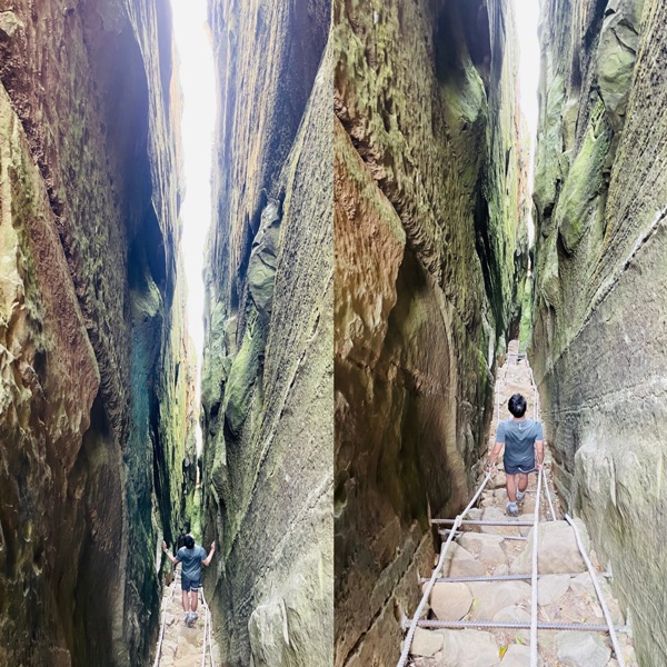 huntingeagle000001144 楠西-梅嶺風景區 梅峰古道+稜線步道+伍龍步道 獵鷹尖一線天景觀讚