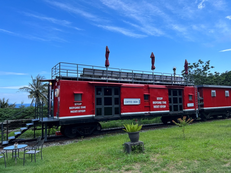 coffeebox03 東河-都蘭Coffee Box咖啡車廂 東海岸特色咖啡館 眺望太平洋