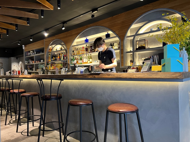 sunwings4 中山-日翼 咖啡酒吧 啤酒般泡沫細緻的冰咖啡