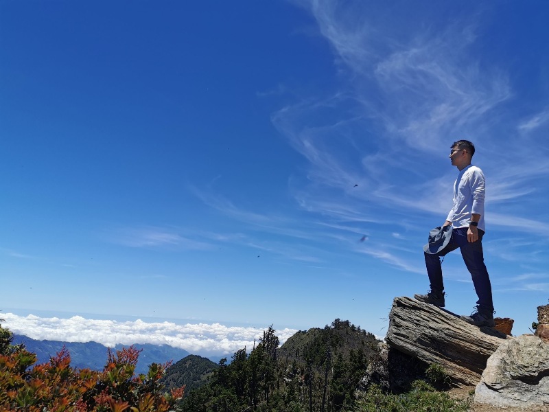 mountguntai32010129 信義-郡大山 坐車比爬山累...豔陽天出大景
