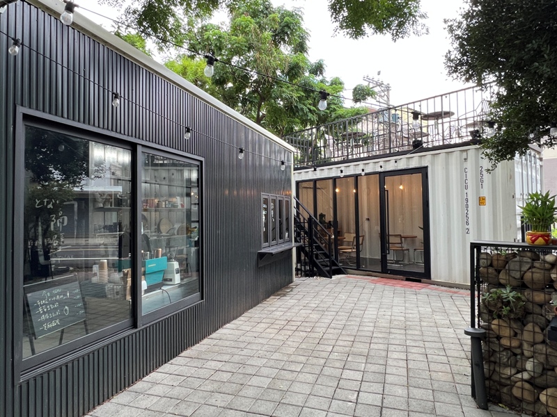 tonari07 竹北-隔壁咖啡 住宅區貨櫃好特別 自帶庭院好休閒