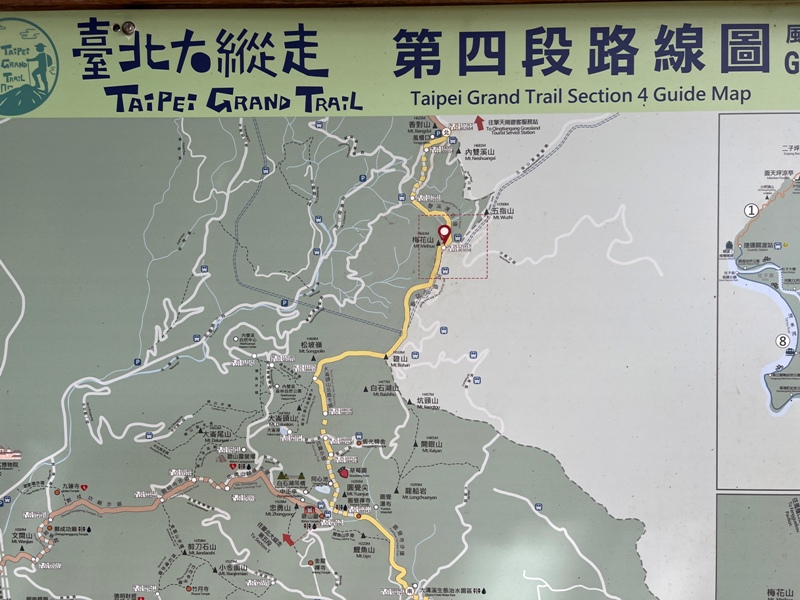 grandtrail416 士林-台北大縱走第四段 有山有溪有農莊匯集各樣景觀