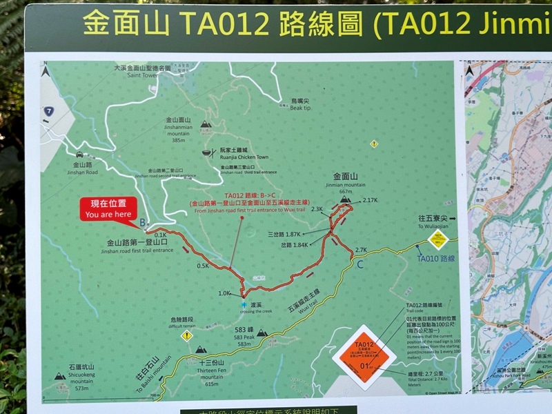 kinmenmt3401 大溪-金面山 全程林蔭遮蔽 攀爬不斷很有趣