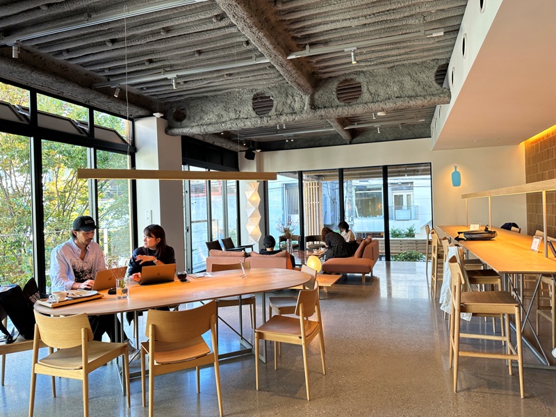 bluebottleshibuya09 Shibuya-Blue Bottles公園即咖啡館 澀谷藍瓶新概念
