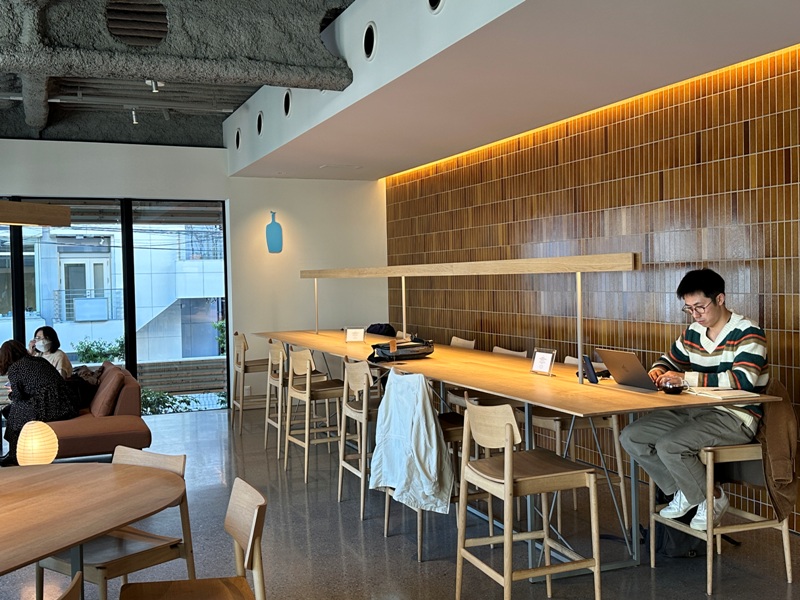 bluebottleshibuya10 Shibuya-Blue Bottles公園即咖啡館 澀谷藍瓶新概念