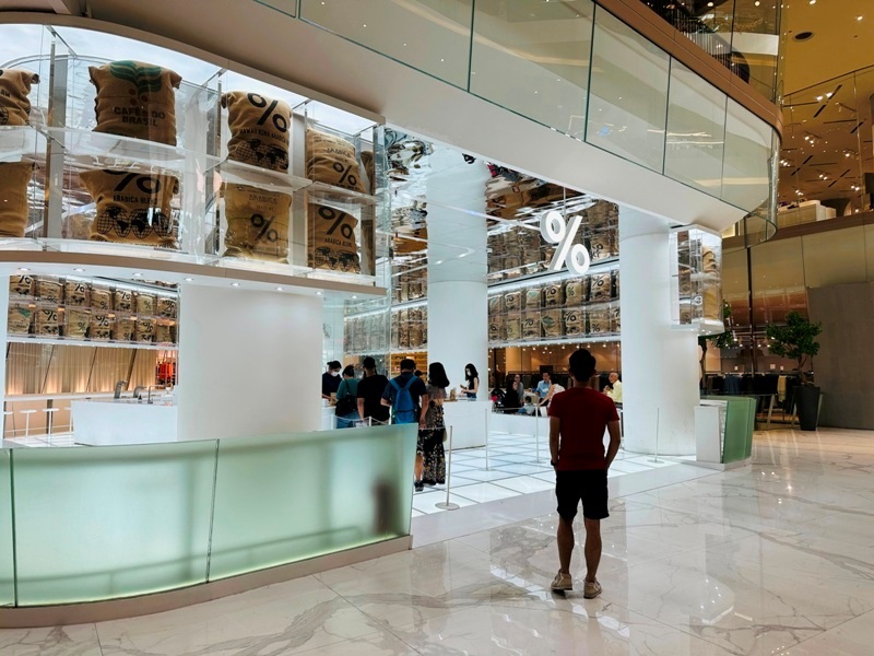 Bangkok- % Arabica Coffee Iconsiam超時尚咖啡最華麗shopping mall