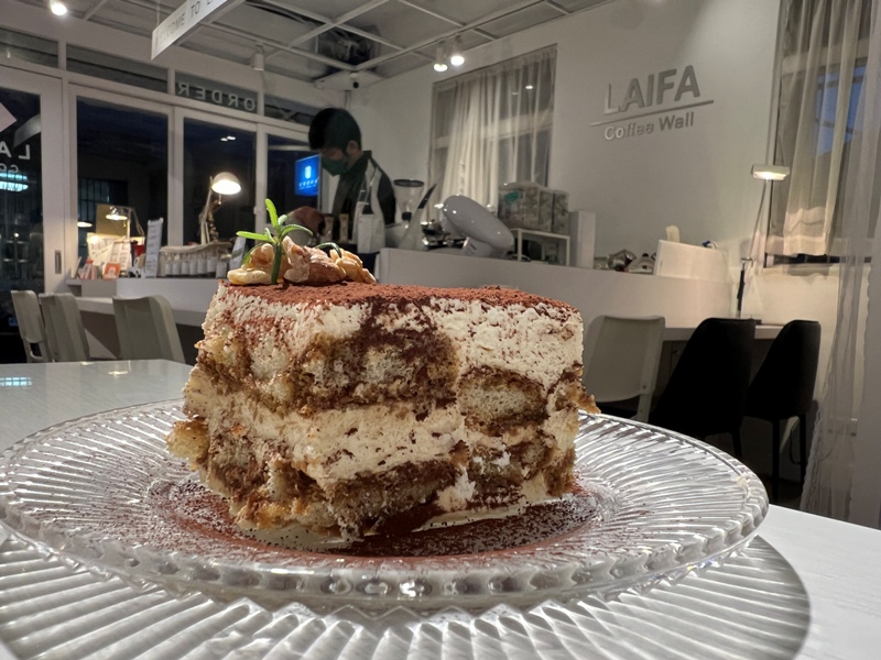 laifacoffee13 土城-LAIFA Coffee Wall來發咖啡城 純白浪漫