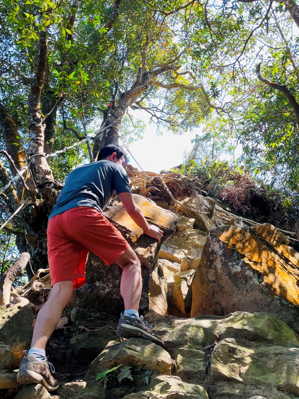 xianmt.25 獅潭-登仙山 飲仙水 手腳並用登頂賞美景