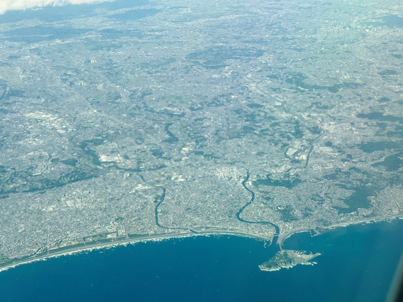 flyflyanaana13 202304松山羽田 富士山晴空塔與101